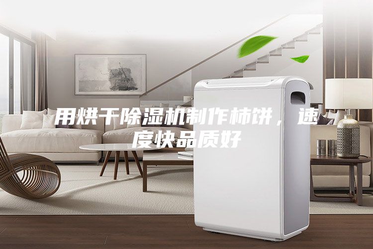 用烘干除濕機制作柿餅，速度快品質好