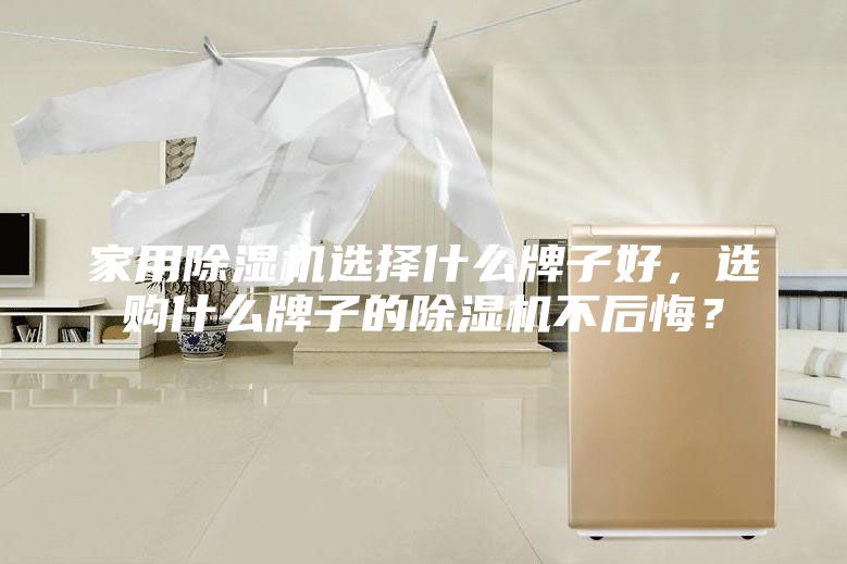 家用除濕機選擇什么牌子好，選購什么牌子的除濕機不后悔？