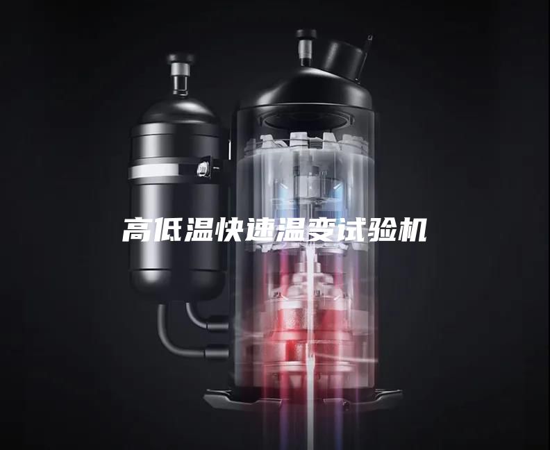 高低溫快速溫變試驗機