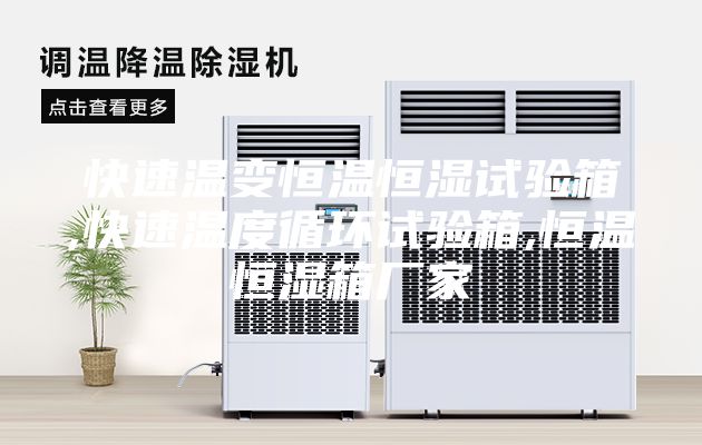 快速溫變恒溫恒濕試驗箱,快速溫度循環試驗箱,恒溫恒濕箱廠家